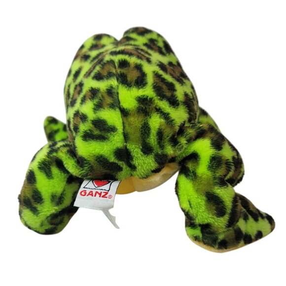 2/$15 Webkinz Bullfrog Plush Green Frog Stuffed Animal Beans Ganz No Codes HM114 - Picture 5 of 11